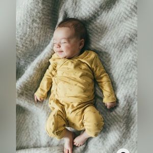 Pehr Front Snap Kimono Romper 6-12 month